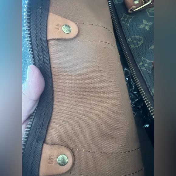 Authentic LOUIS VUITTON keepall 45 travel bag vachetta leather vintage - Picture 12 of 17